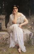 Charles-Amable Lenoir Meditation oil on canvas